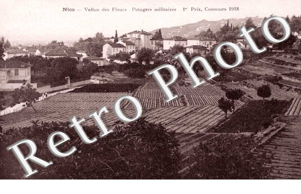 Valon des Fleurs, Potagers militaires 1er prix Concours 1918