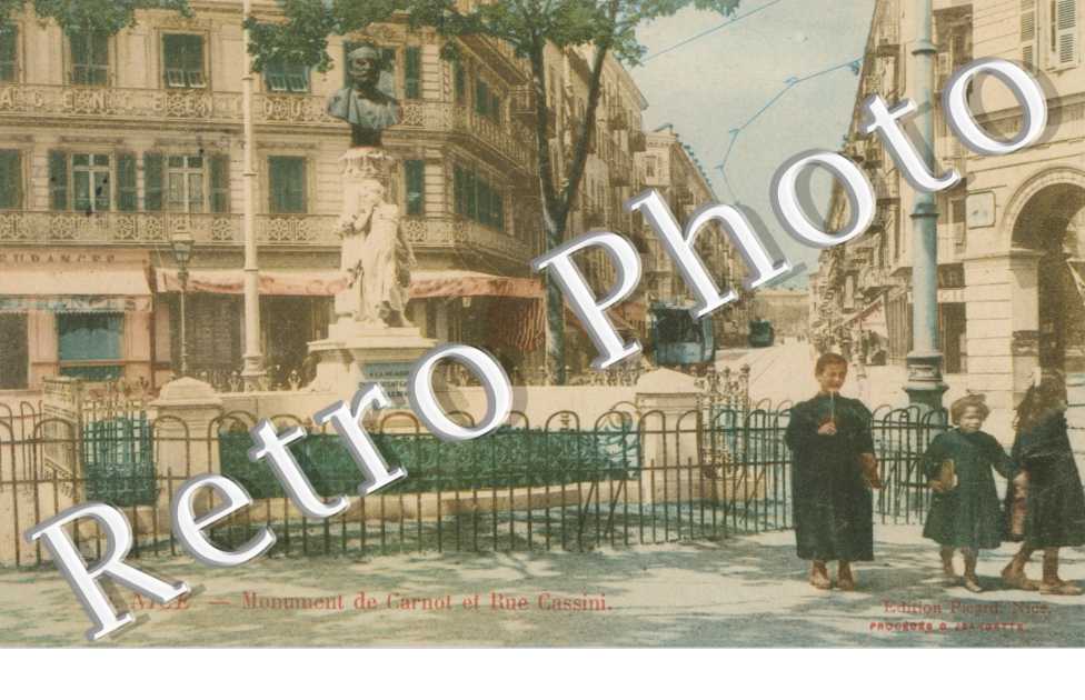 Monument de Carnot et Rue Cassini