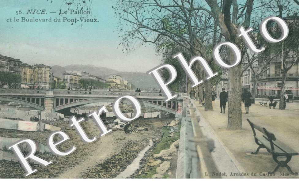 le Paillon et le Boulevard du Pont-Vieux