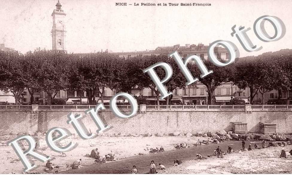 le Paillon et la tour Saint-François