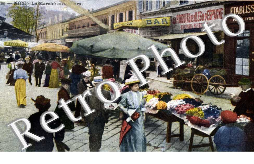 le marche aux fleurs