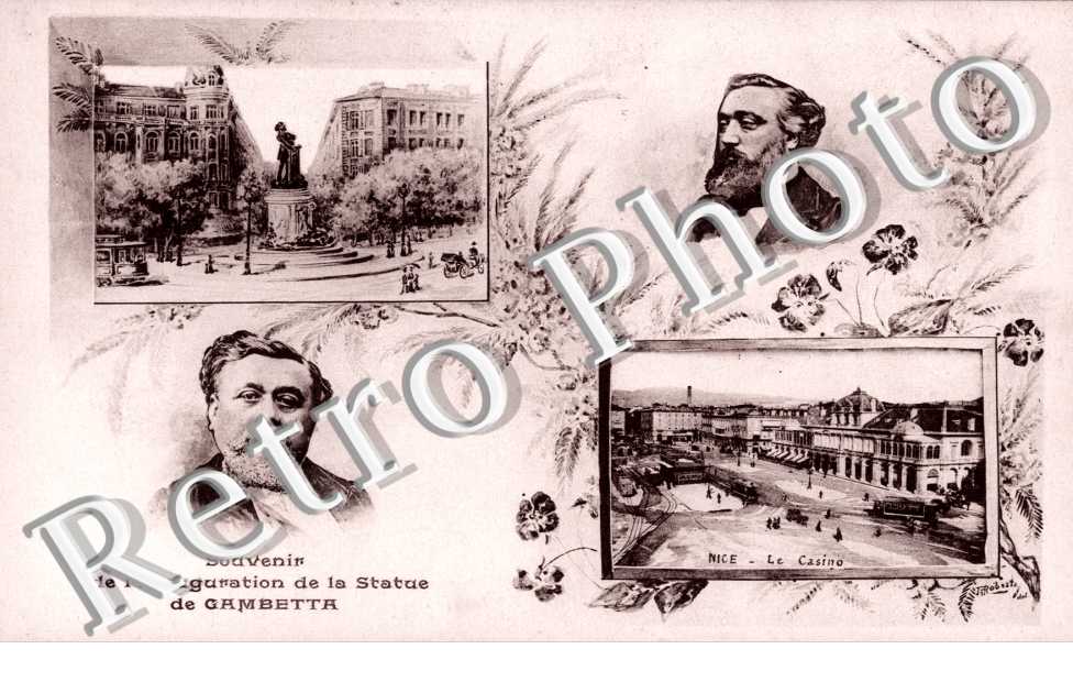 Souvenir de l'Inauguration de la Statue de Gambetta