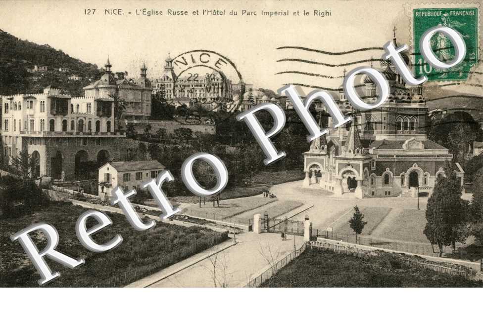 l&#039;Eglise Russe et l&#039;Hôtel du Parc Imperial et le Righi