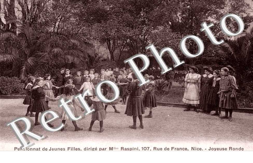 Carte Postale Ancienne Reproduction PLM – Nice, Publicité Vintage