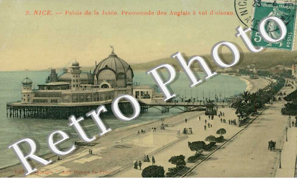 Palais de la Jetee, Promenade des Anglais a vol d&#039;oiseau