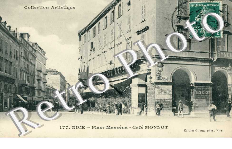 Place Massena, Cafe Monnot