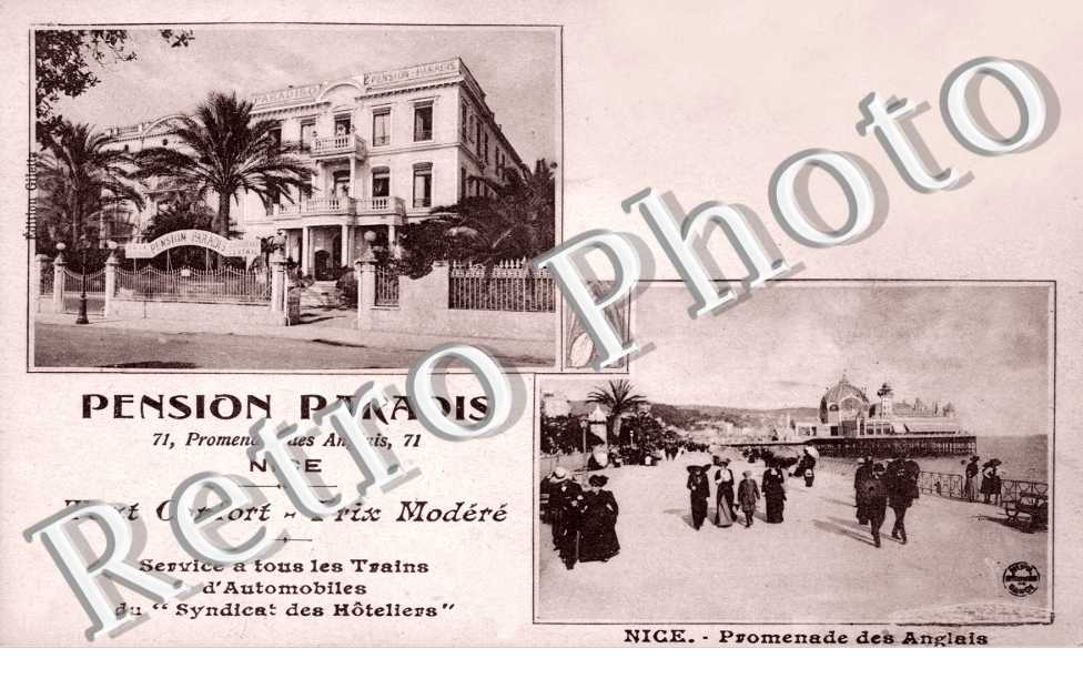 Pension Paradis, 71 Promenade des anglais