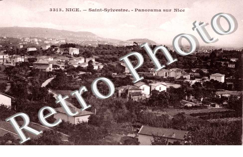 Saint-Sylvestre, Panorama sur Nice