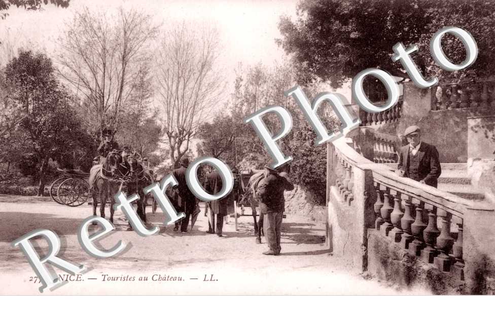 Touristes au Chateau