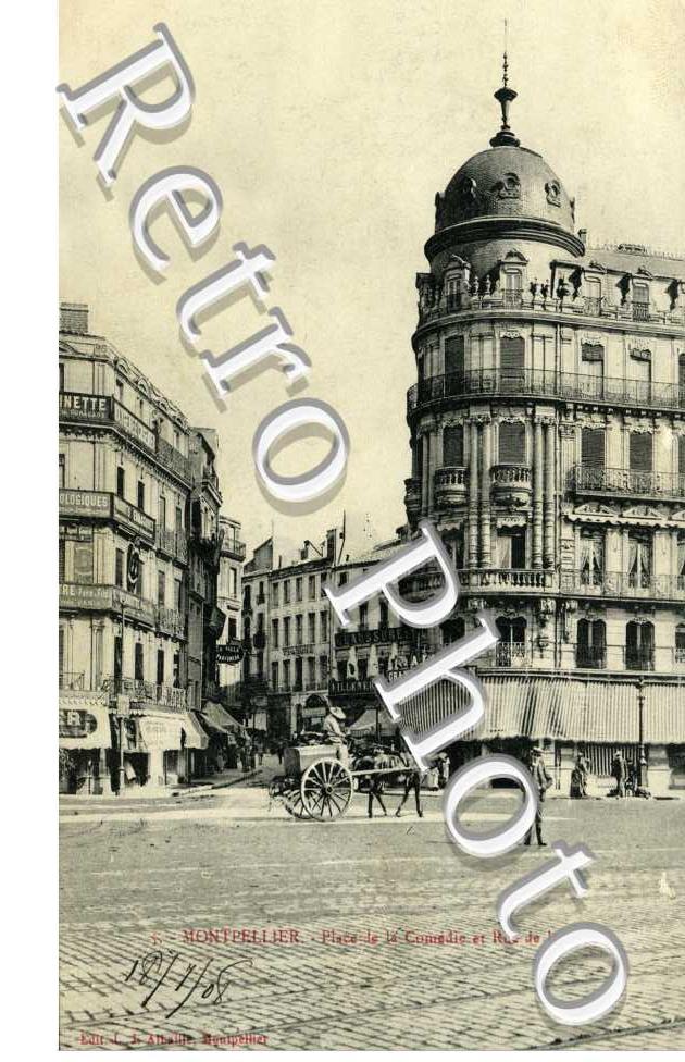 place de la Comedie et rue de la Loge