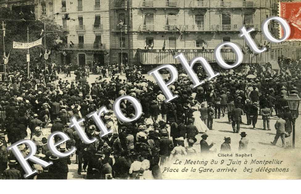 Meeting du 9 juin - place de la gare