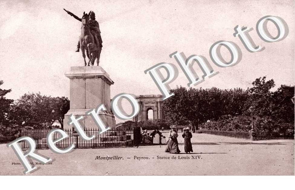  Peyrou - statue de Louis XIV
