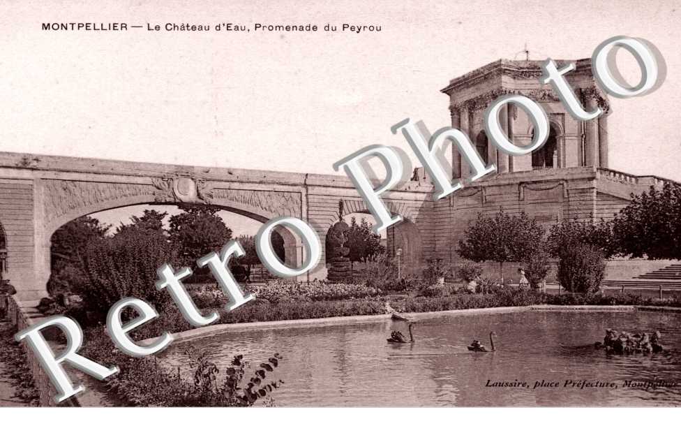 promenade du Peyrou le Chateau d'eau