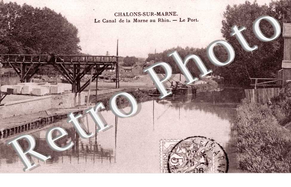 le Canal de la Marne au Rhin, le Port