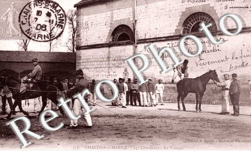 15eme chasseurs La voltige