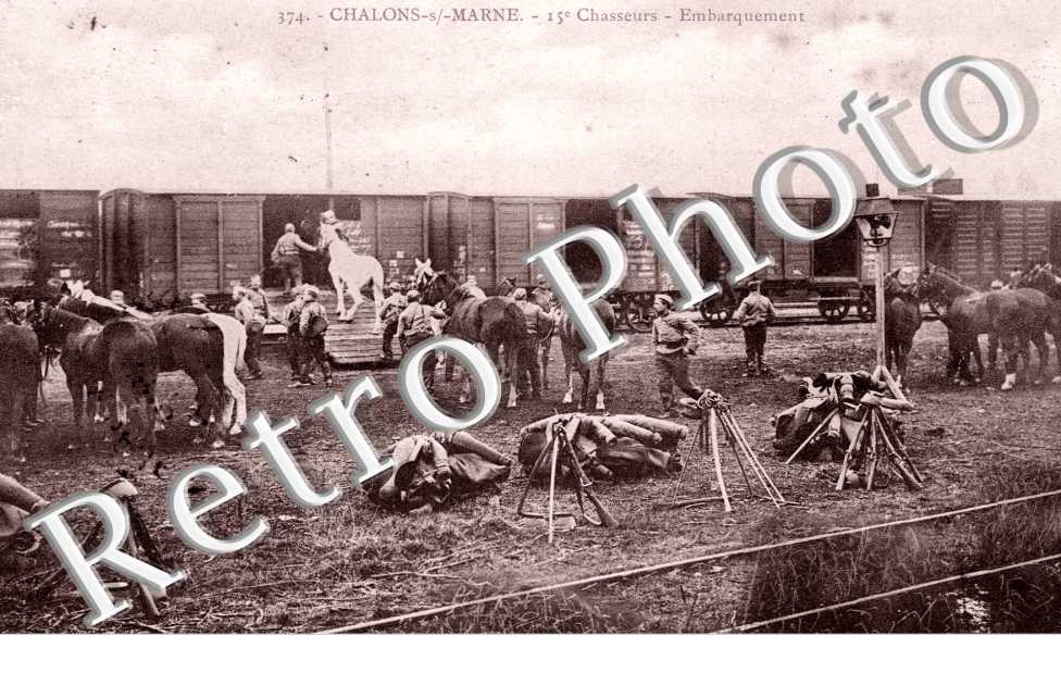 15eme Chasseurs, Embarquement