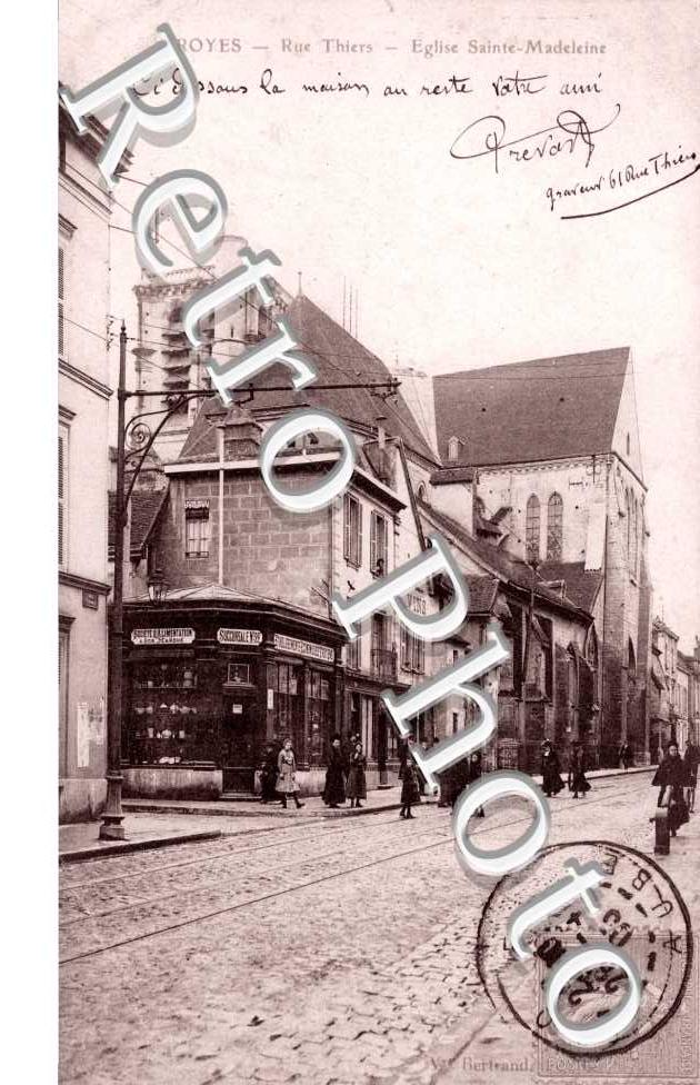 Rue Thiers, Eglise Sainte Madeleine