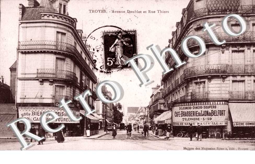 Avenue Doublet et Rue Thiers