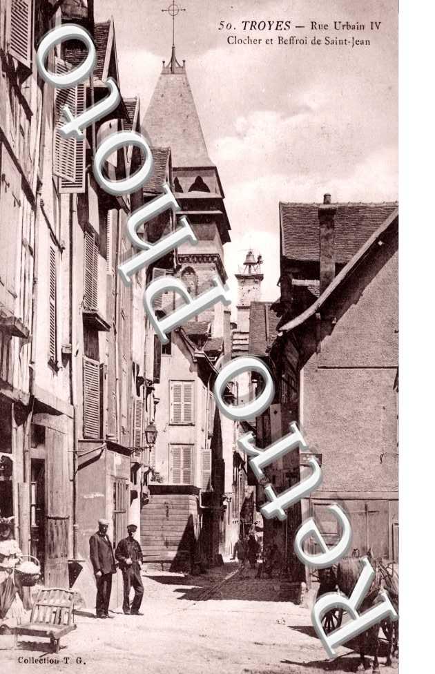 Rue Urbain IV, Clocher et Beffroi de Saint-Jean