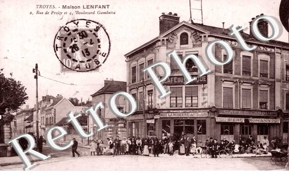 Rue de Preize - Maison l'enfant - boulevard Gambetta