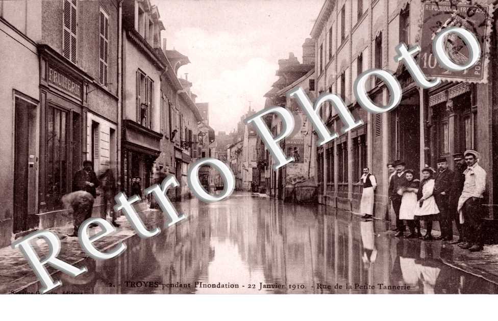 rue de la petite tannerie Inondation 22 janvier 1910
