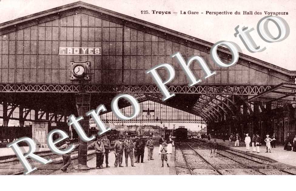 La gare - perspective des hall des voyageurs