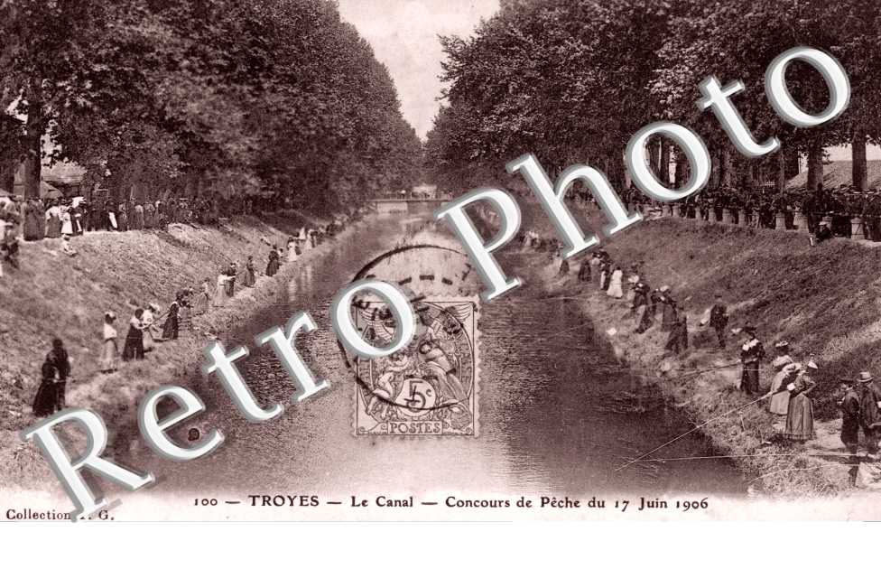 le Canal, Concours de Peche du 17 juin 1906