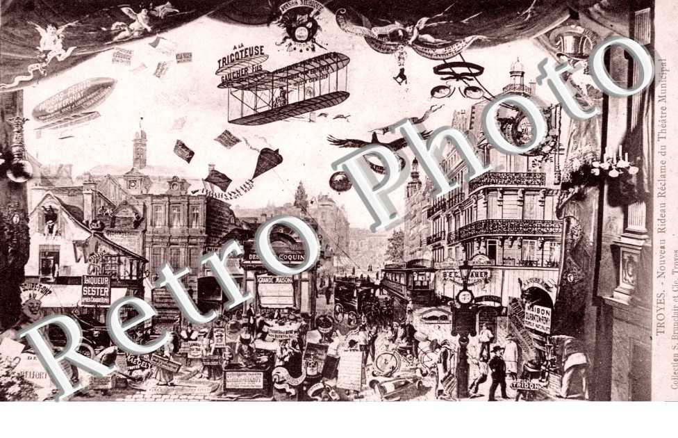 Nouveau Rideau Reclame du Theatre Municipal