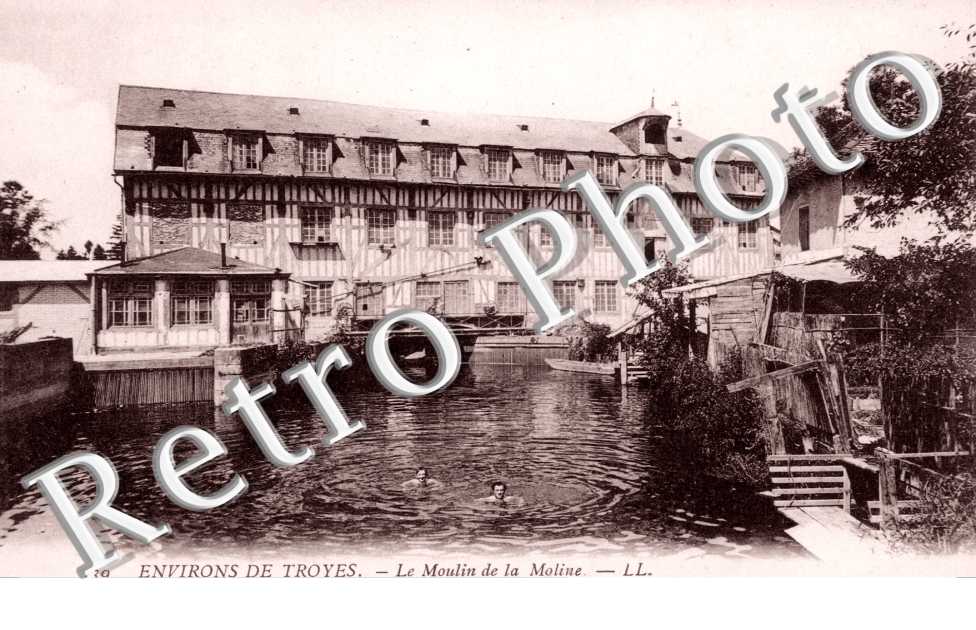 Environs de Troyes, le Moulin de la Moline