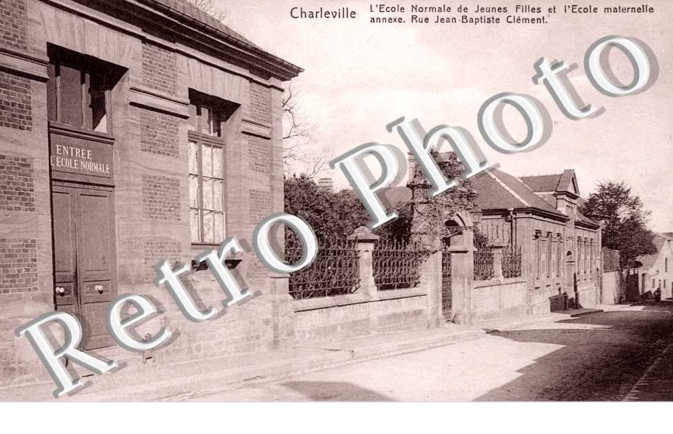 l'Ecole Normale de Jeunes Filles et l'Ecole Maternelle annexe, Rue Jean-Baptiste Clement