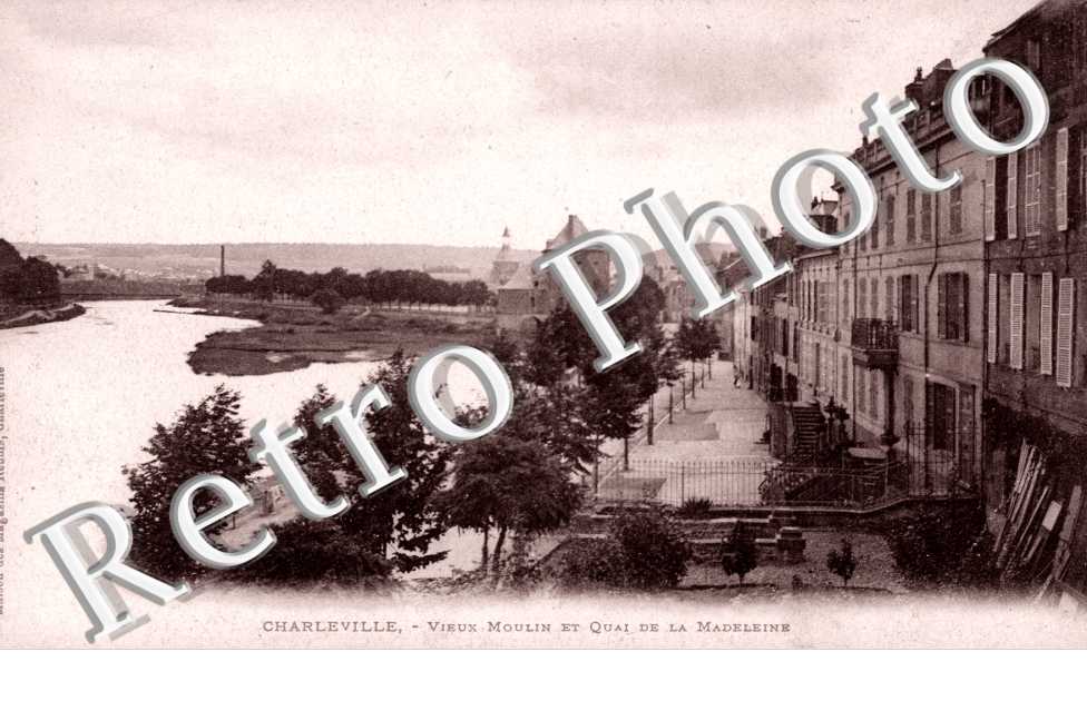 vieux moulin et quai de la Madeleine