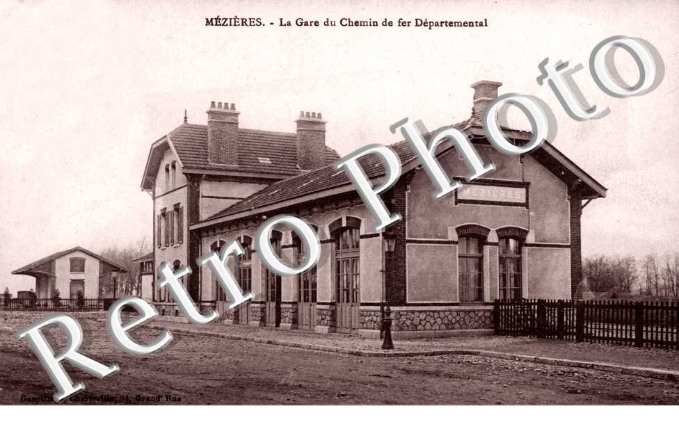 Mézières, la Gare du Chemin de Fer Departemental