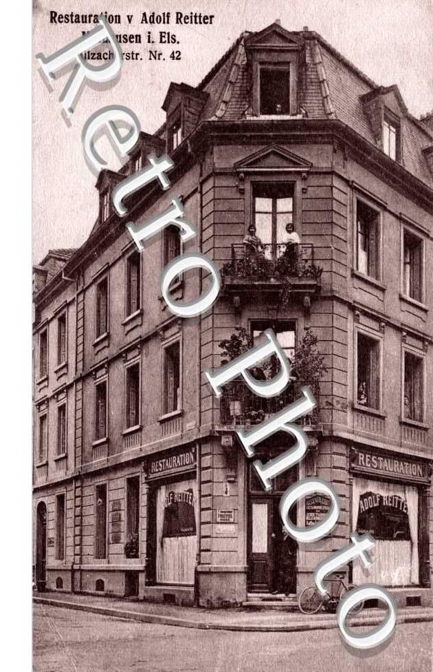 Restauration v Adolf Reitter Illzacherstrasse n° 42