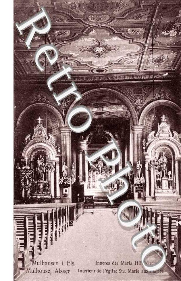 Interieur de l'Eglise Sainte-Marie Auxiliatrice