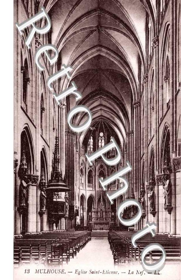 l'Eglise Saint Etienne - la Nef