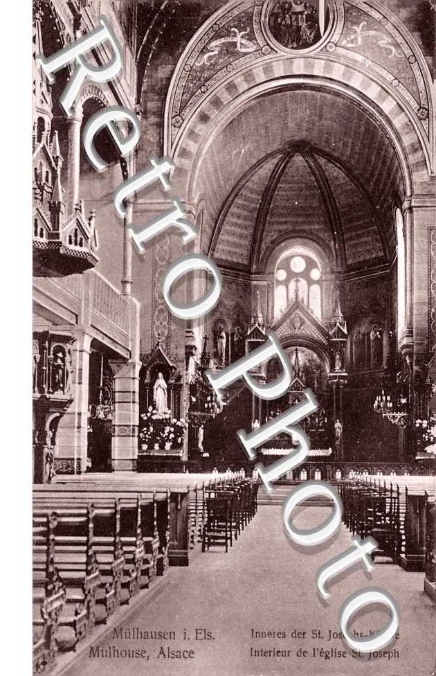 Interieur de l'Eglise saint Joseph