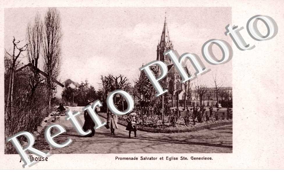 Promenade Salvator et Eglise ste Genevieve