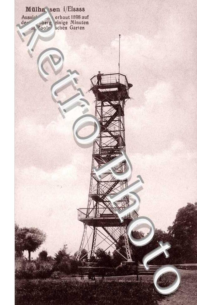 Aussichtsturm erbaut 1898 Zoologischen Garten