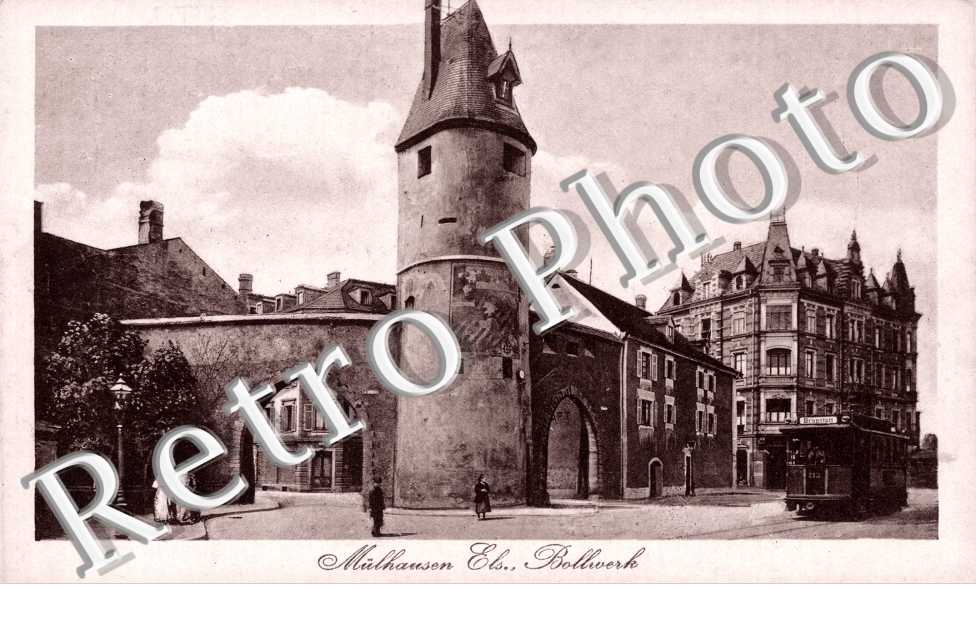 Vue d'une tour, Bollwerk