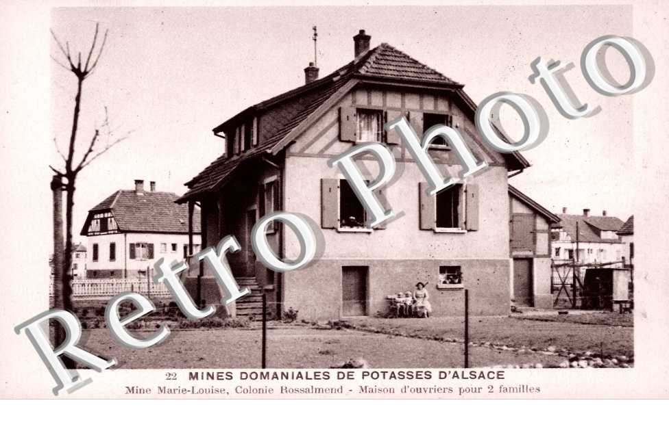 Mines Domaniales de potasses d&#039;alsace - Mine Marie-Louise