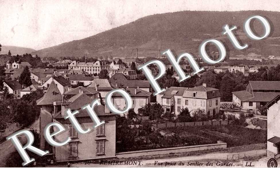 Vue prise du Sentier des Gardes