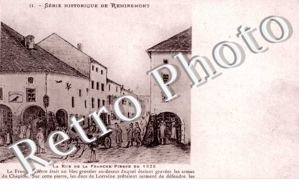 rue de la Franche Pierre en 1825