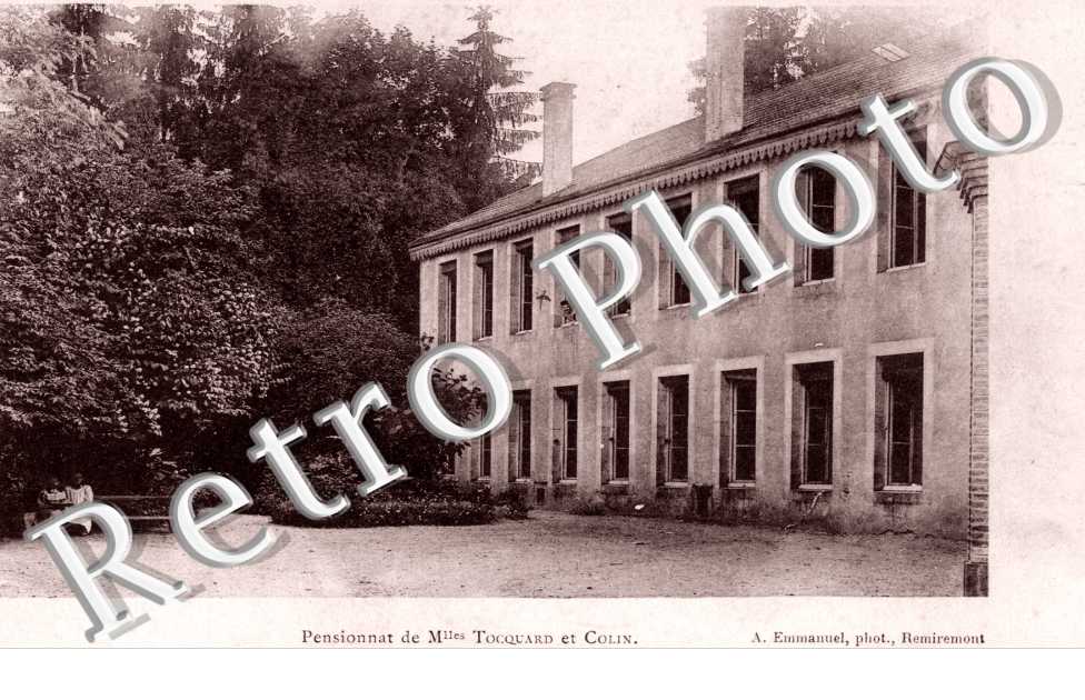 pensionnat de Melles Tocquart et Colin