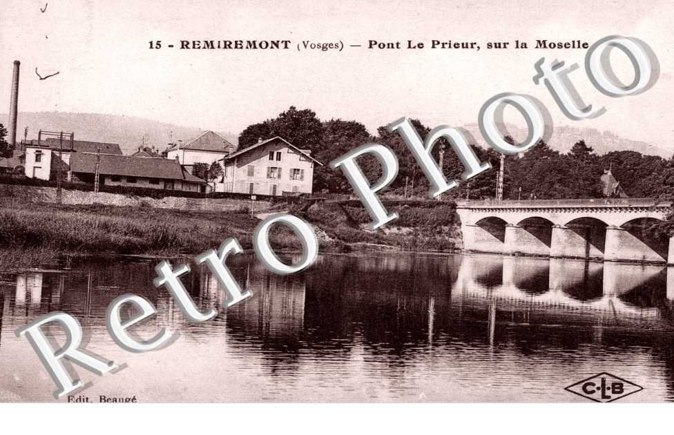Pont Le Prieur sur la Moselle