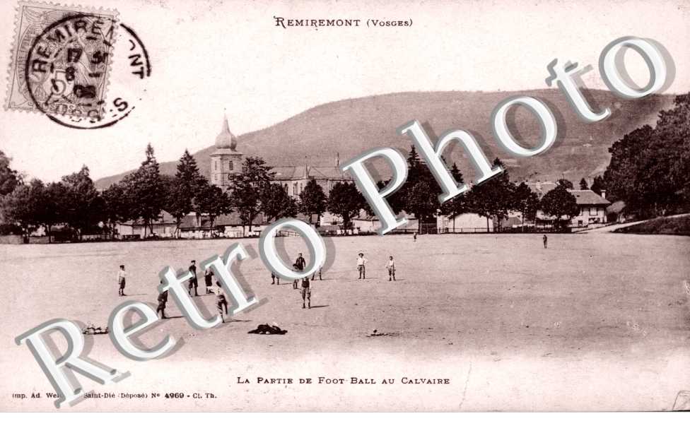 Une Partie de Football au Calvaire