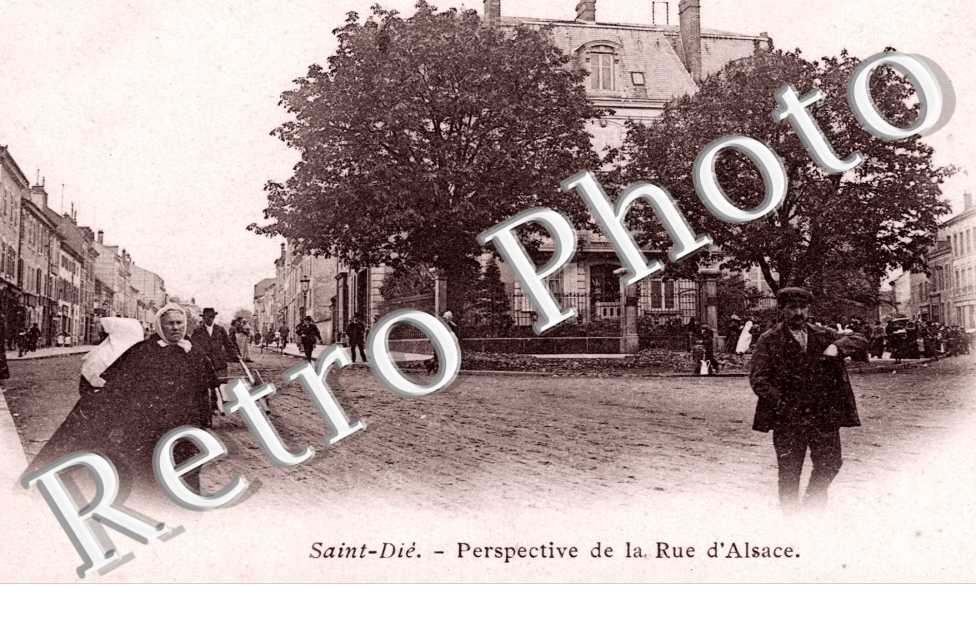 Perspective de la Rue d'Alsace