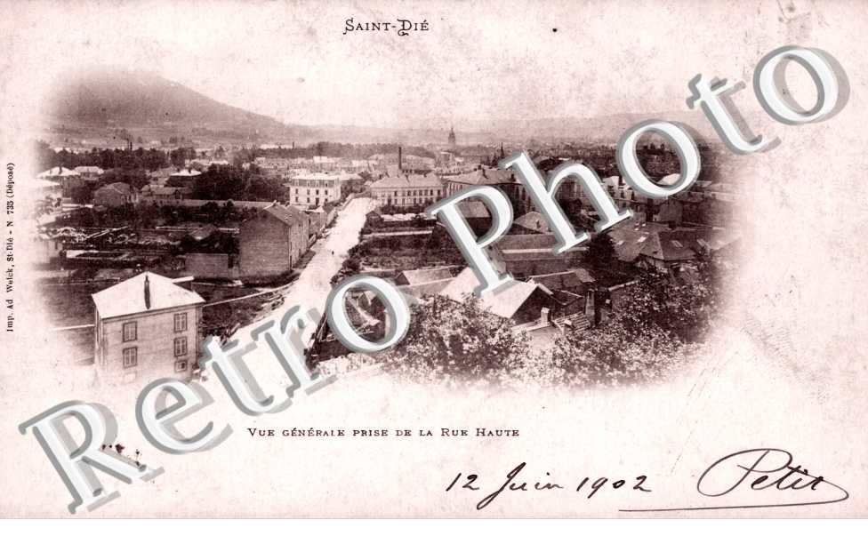 Vue Generale prise de la Rue Haute
