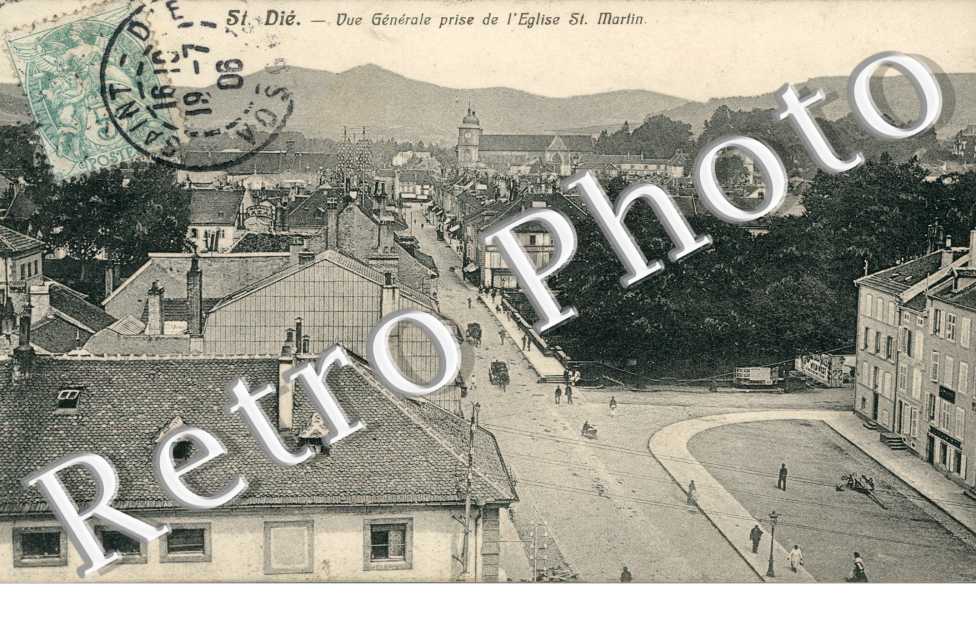 Vue Generale prise de l'Eglise Saint-Martin