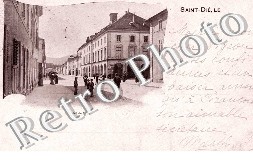 l'hôtel de ville (1899)