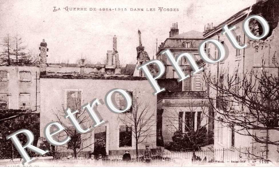 Maisons incendiees